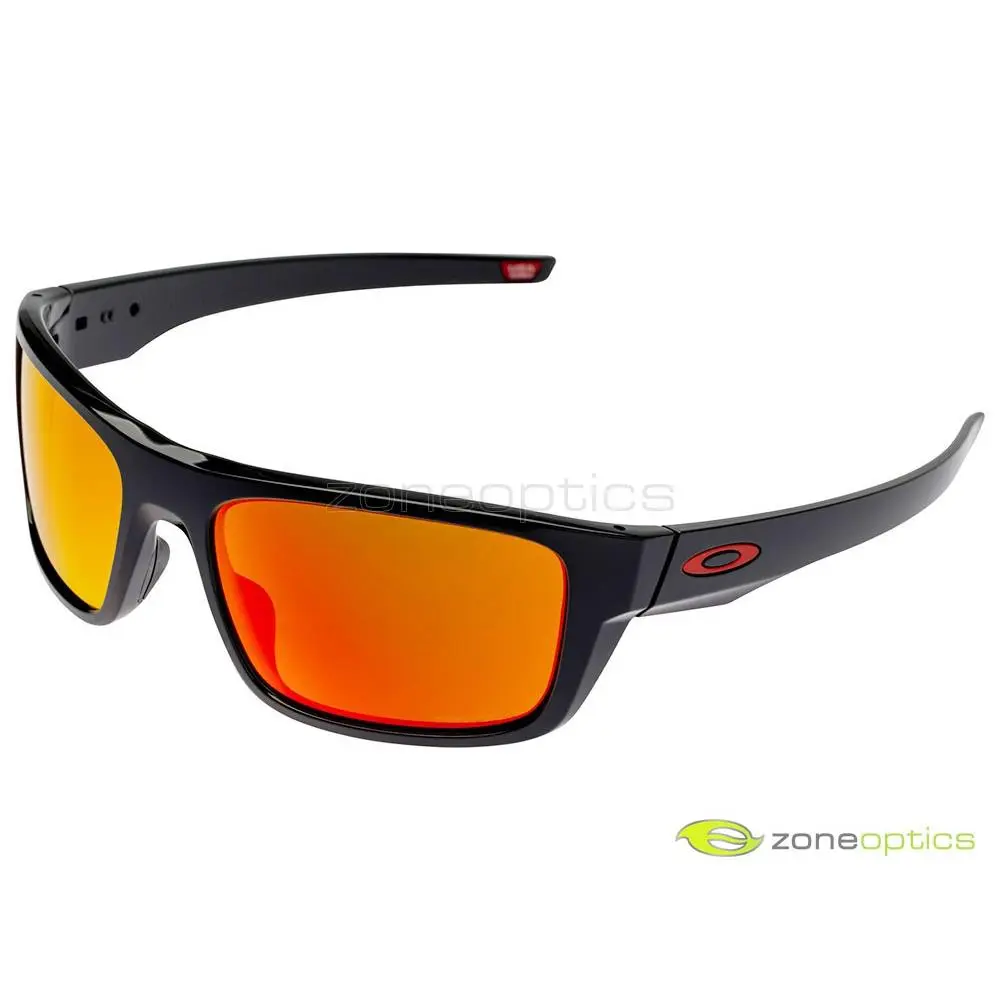 Oakley Drop Point Sunglasses OO9367-1660 Polished Black/prizm Ruby
