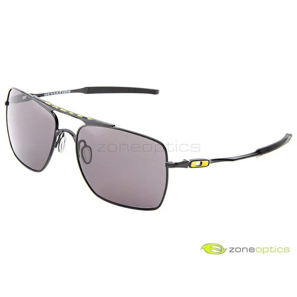Oakley Deviation Valentino Rossi VR46 Sunglasses OO4061-10 Black/warm Grey