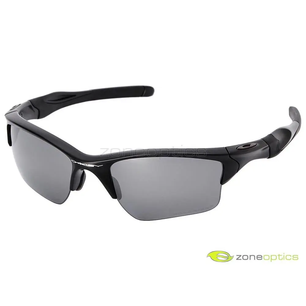 Half Jacket 2.0 XL Polarized Sunglasses OO9154-46 Matte Black/black by Oakley