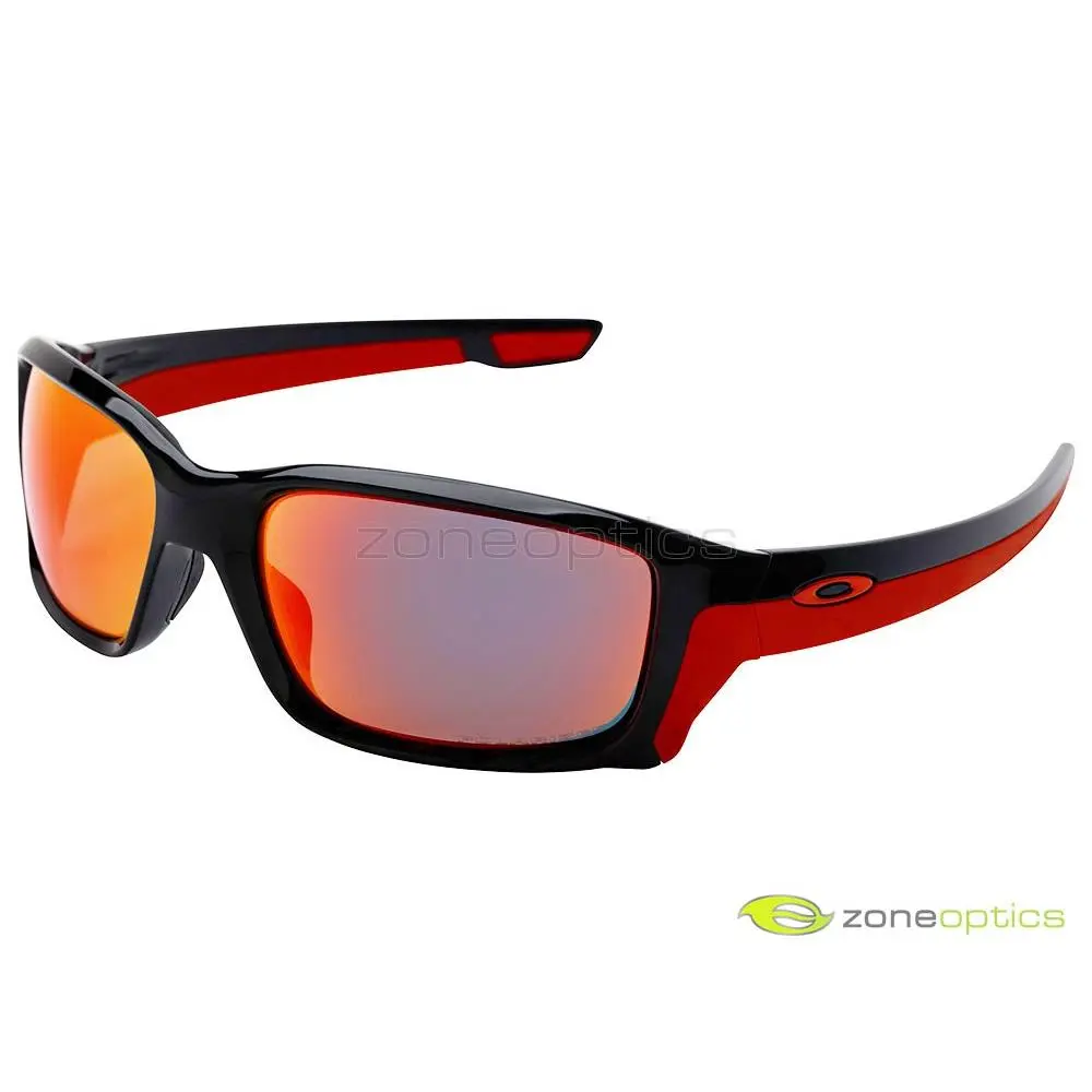 Straightlink Polarized Sunglasses OO9331-08 Polished Black/torch Iridium by Oakley