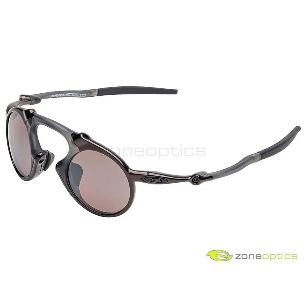 Oakley Madman Polarized Sunglasses OO6019-05 X Metal Dark Carbon/prizm Daily - Frame: Dark Carbon, Lens: Prizm Daily
