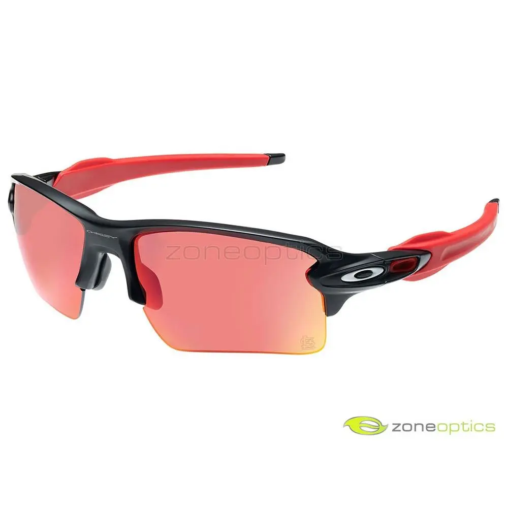Oakley Flak 2.0 XL Mlb Cardinals Sunglasses OO9188-A659 Matte Black/prizm Field