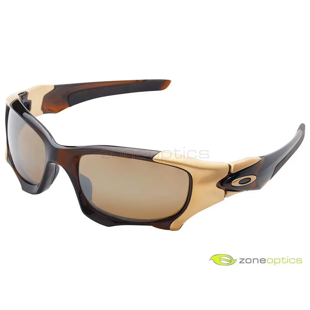 Pit Boss II Polarized Sunglasses OO9137-03 Rootbeer/tungsten Iridium by Oakley