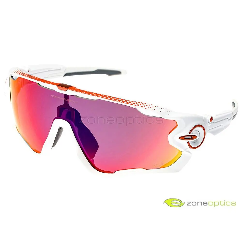 Oakley Jawbreaker Tour de France Sunglasses OO9290-18 Polished White/prizm Road