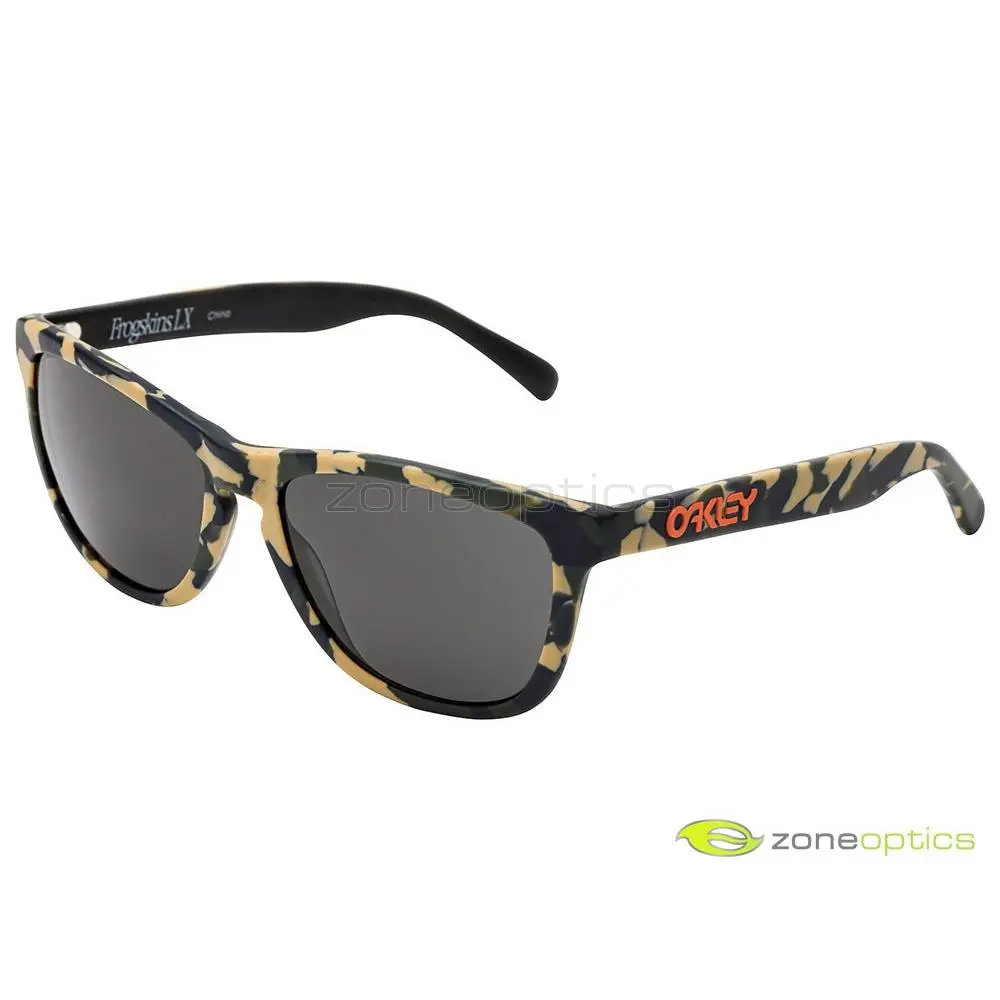 Oakley Frogskins LX Eric Koston Sunglasses OO2043-12 Matte Camo/dark Grey