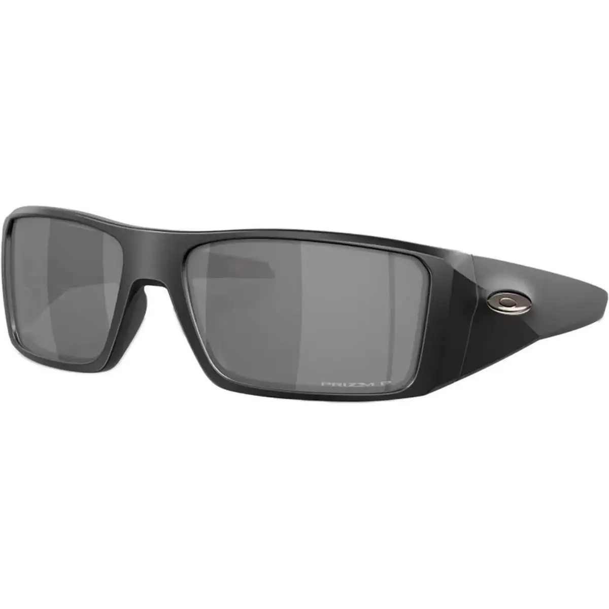 Adult Heliostat Polarized Matte Black/prizm Black One Size Sunglasses by Oakley