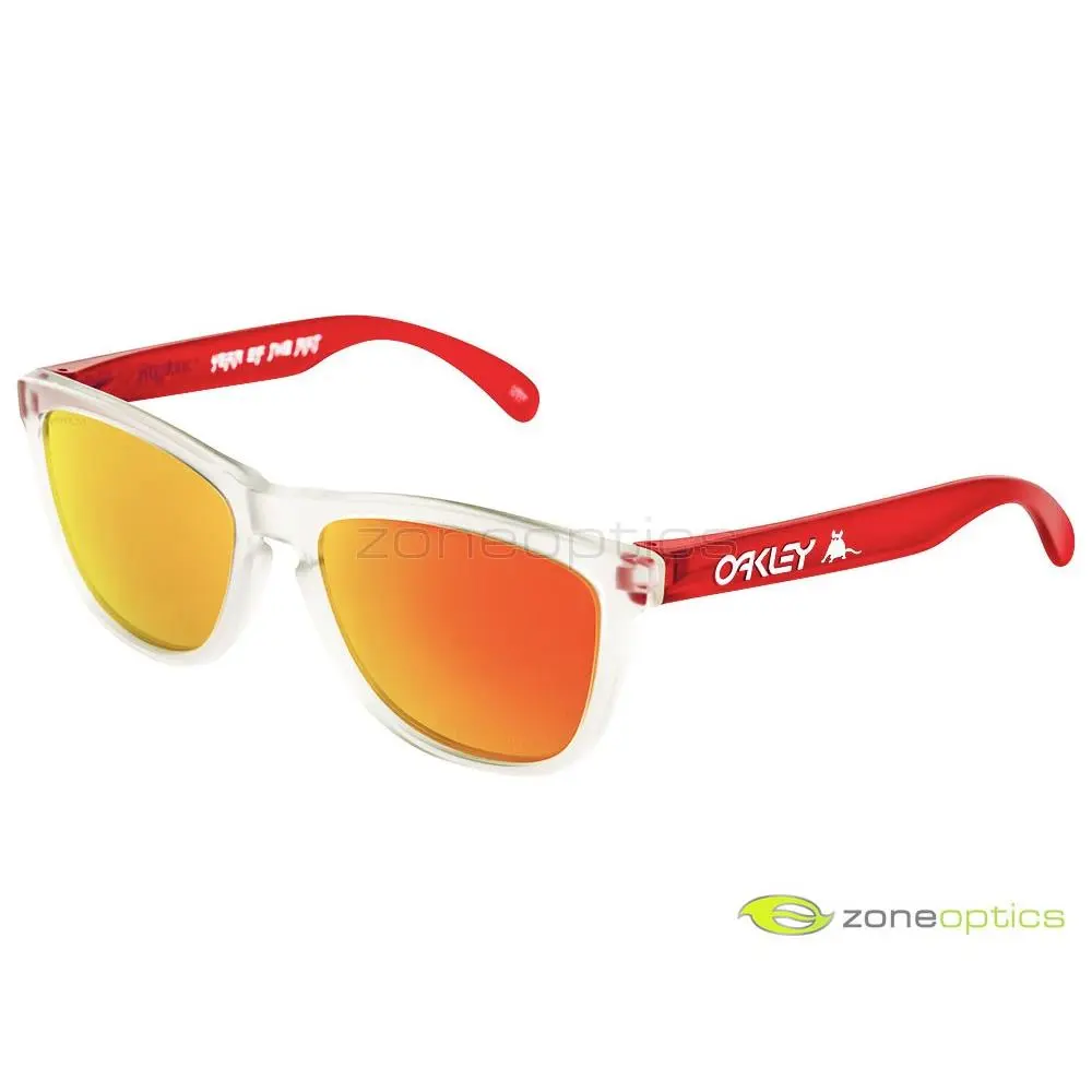 Oakley Frogskins Sunglasses OO9245-A954 Cny Year of Rat Clear/prizm Ruby Asian