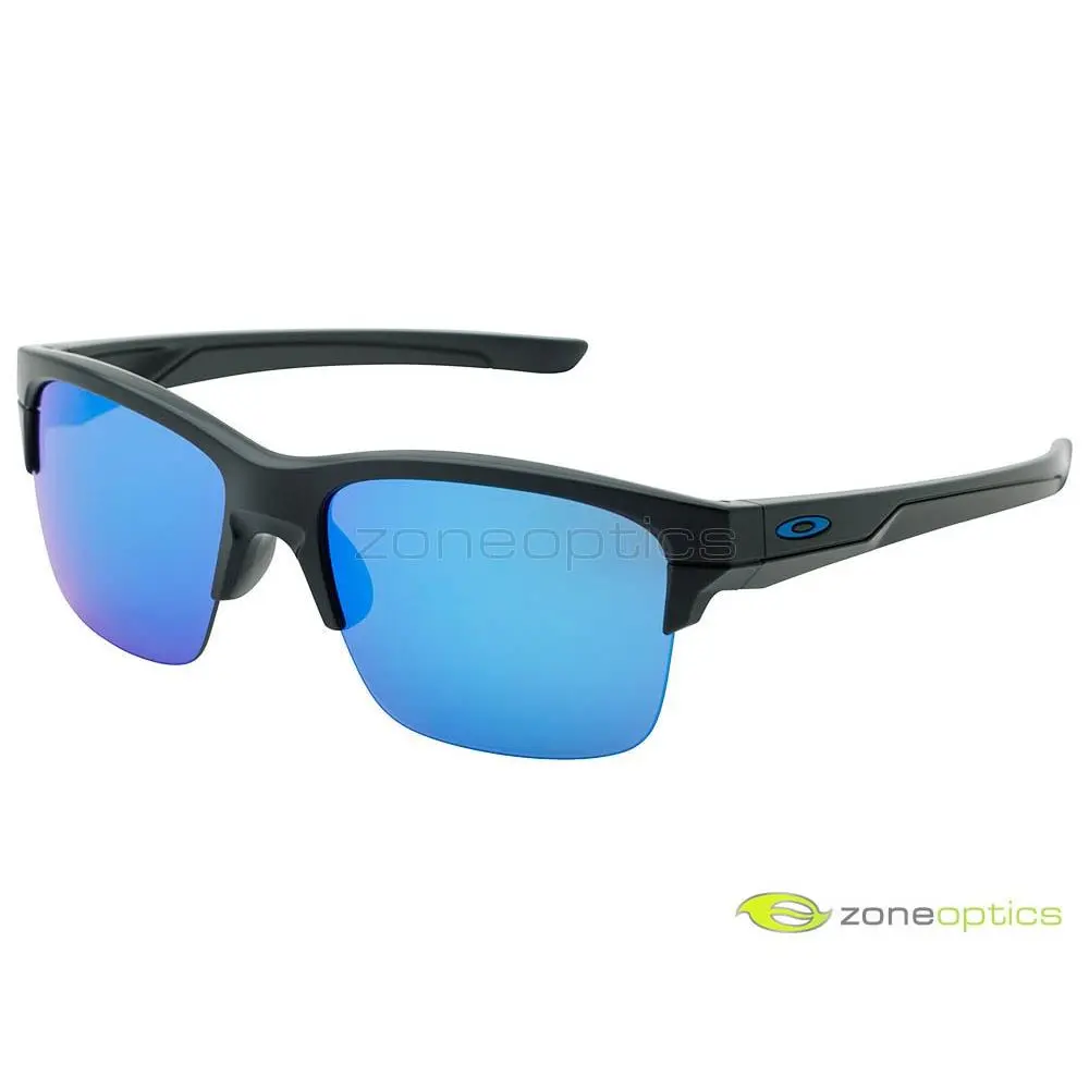 Thinlink Sunglasses OO9317-03 Matte Black/sapphire Iridium Asian by Oakley