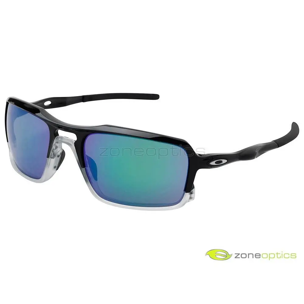 Oakley Triggerman Sunglasses OO9266-02 Polished Black/jade Iridium