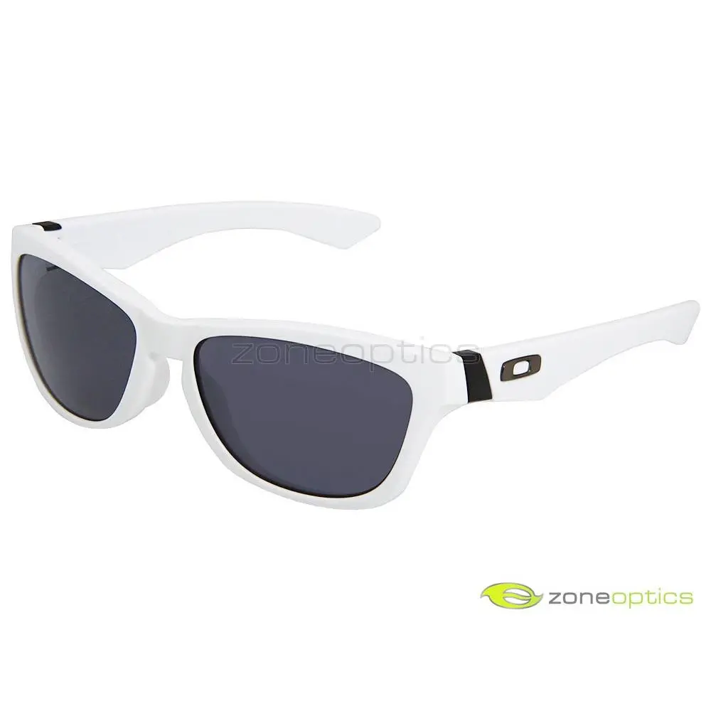 Oakley Jupiter Sunglasses 42-228 Polished White/grey