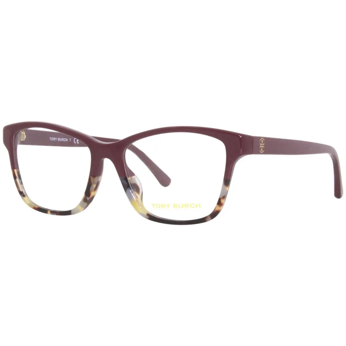 Tory Burch Eyeglasses Frame TY2110U 1823 Bordeaux Tortoise 53mm
