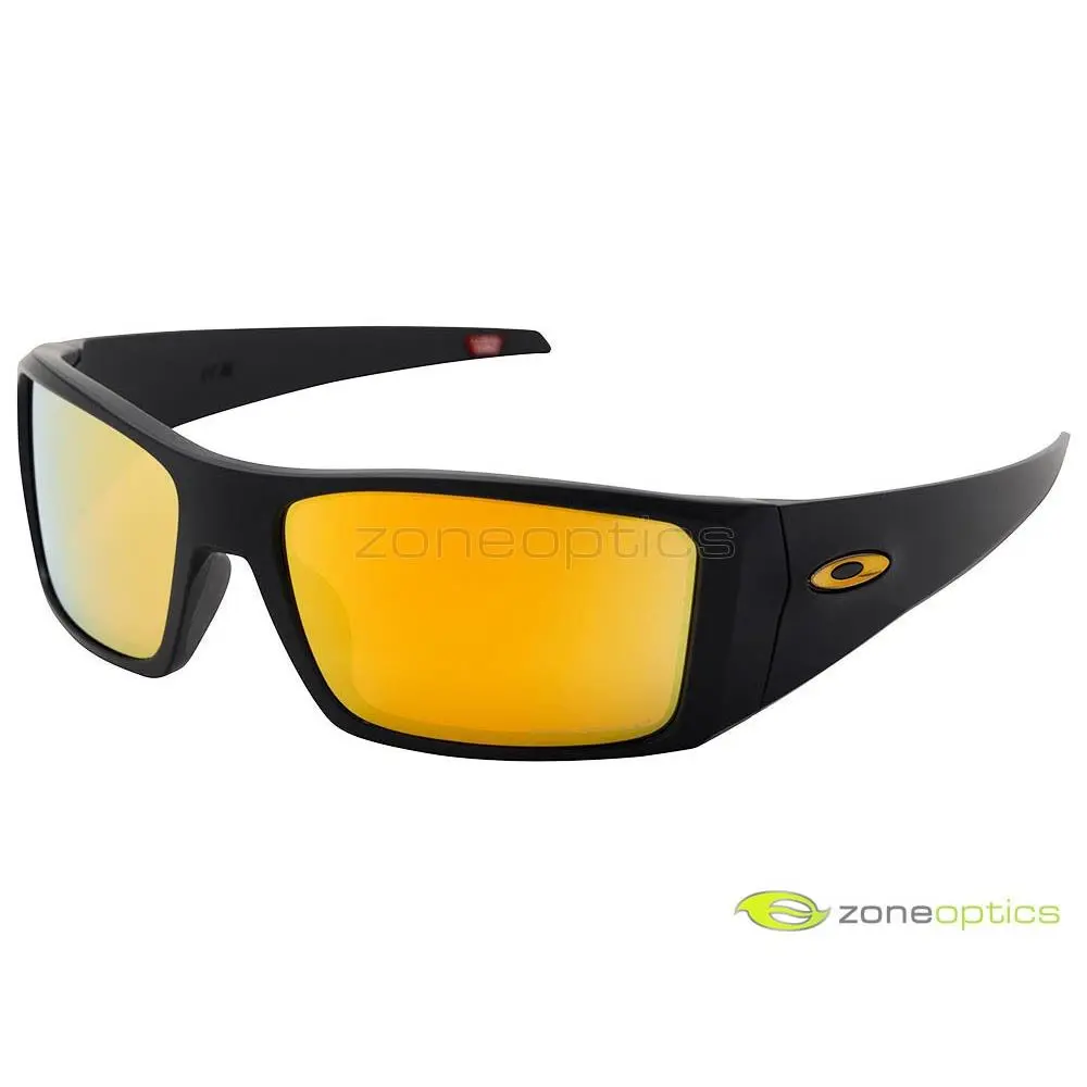 Oakley Heliostat Polarized Sunglasses OO9231-1861 Matte Black/prizm 24K Gold
