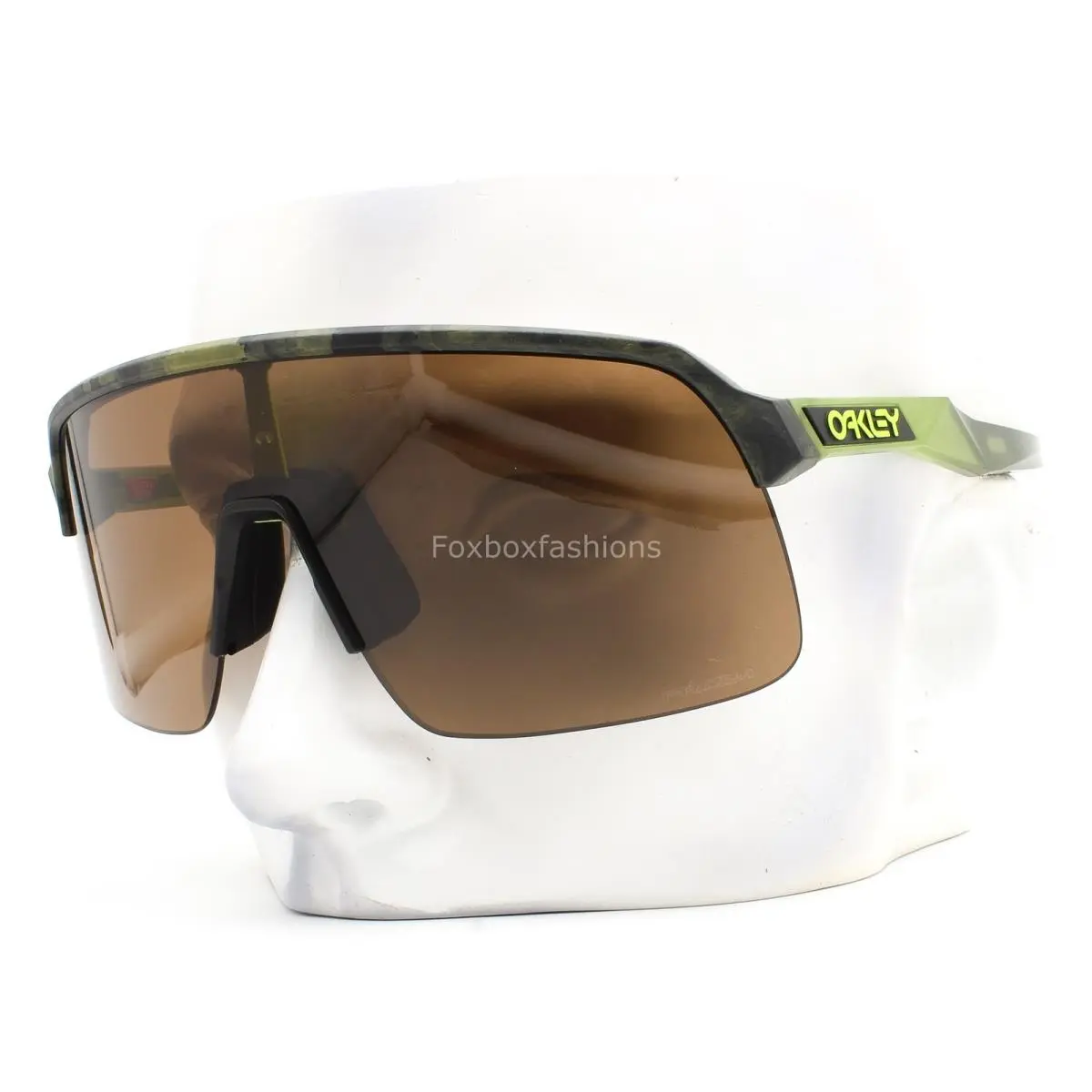 Oakley Sutro Lite Sunglasses OO9463-5739 Matte Fern Swirl Prizm Bronze W/case