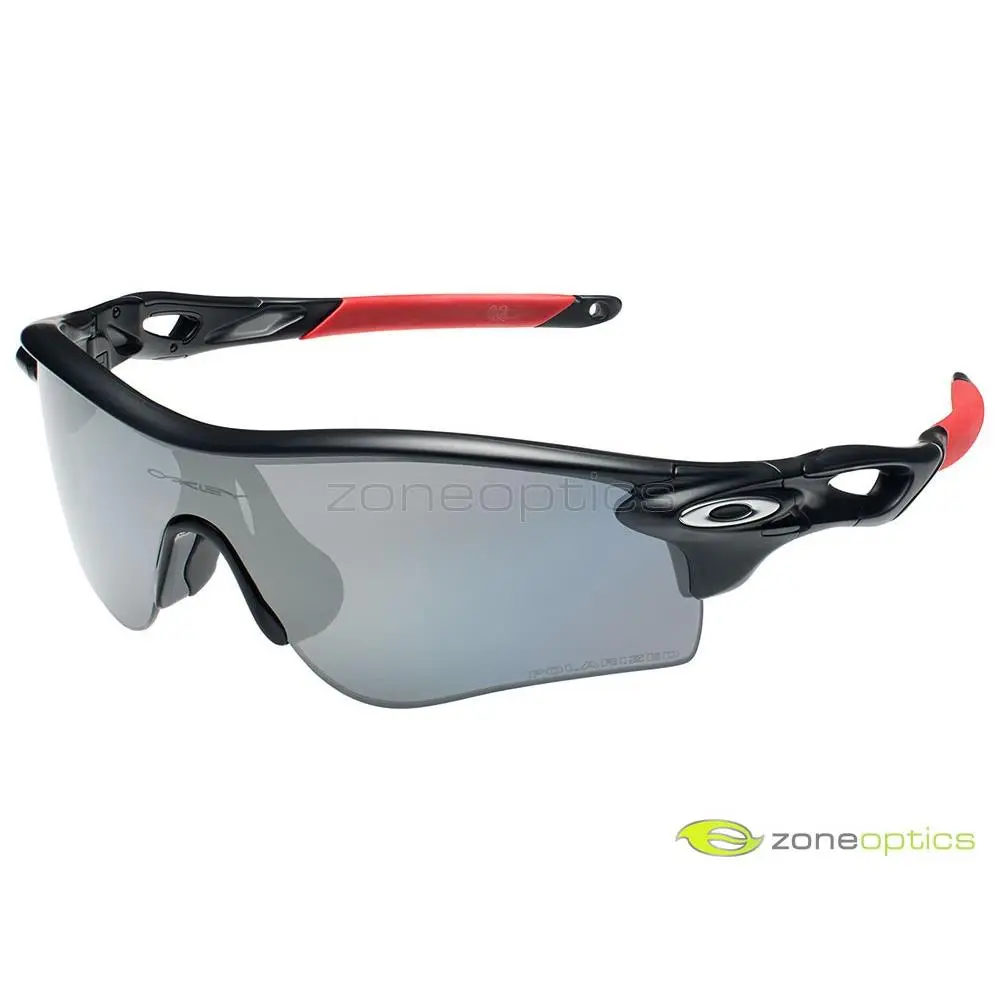 Oakley Radarlock Path Polarized Sunglasses OO9181-6338 Black Ink/black Iridium