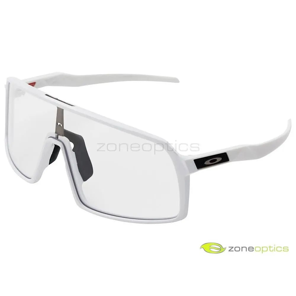 Oakley Sutro Sunglasses OO9406-5437 Polished White/clear
