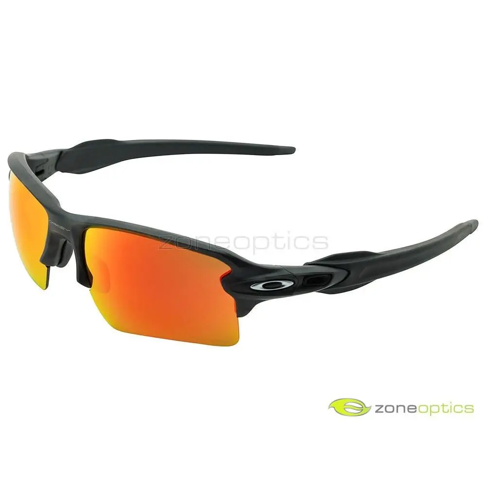Oakley Flak 2.0 XL Sunglasses OO9188-8659 Black Camo/prizm Ruby