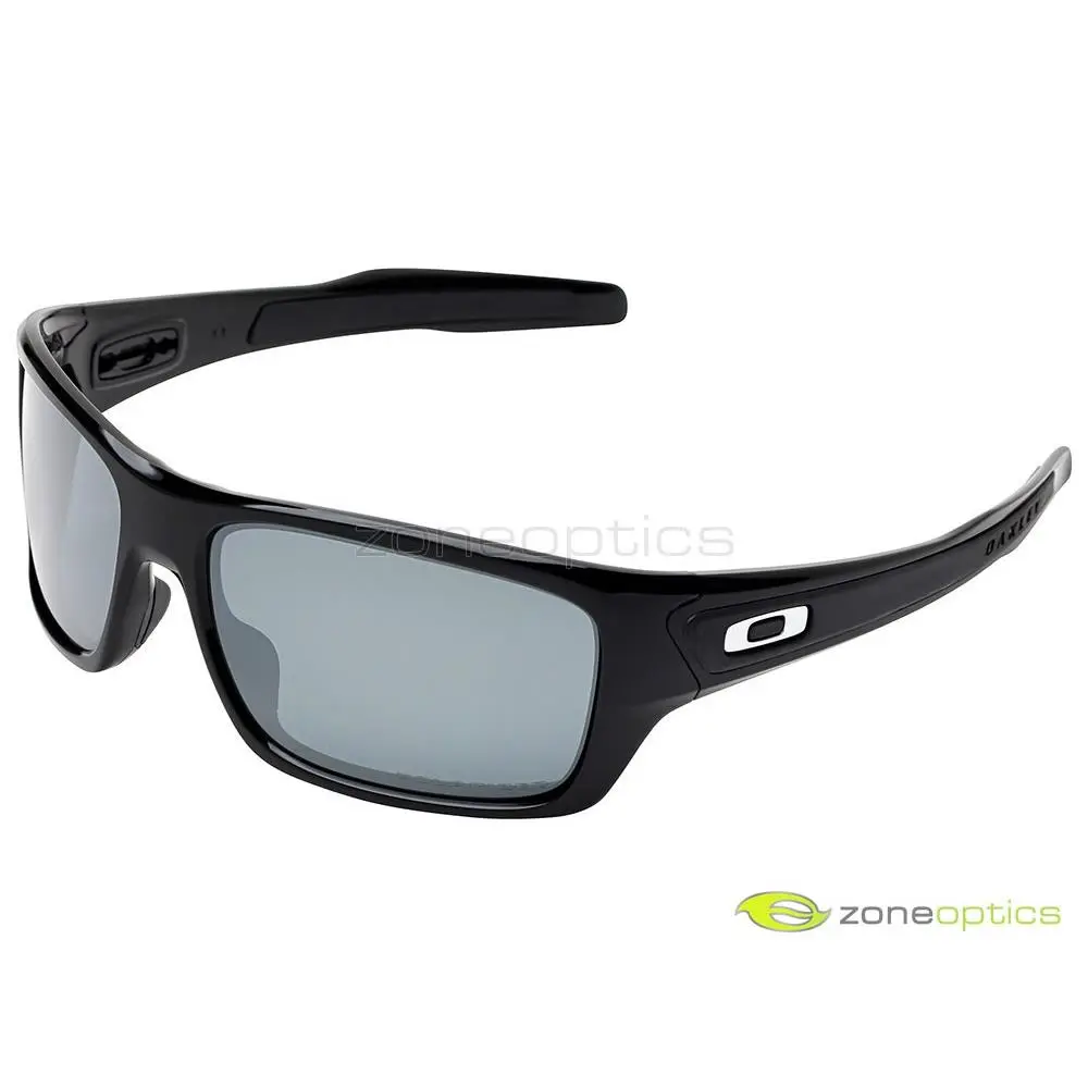 Oakley Turbine Polarized Sunglasses OO9263-08 Polished Black/black Iridium