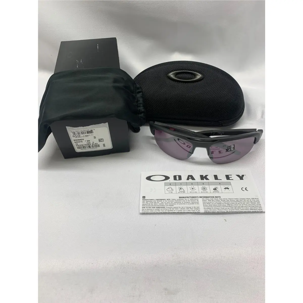 Oakley 0OO9424 Prizm Road Black Men`s Sunglasses