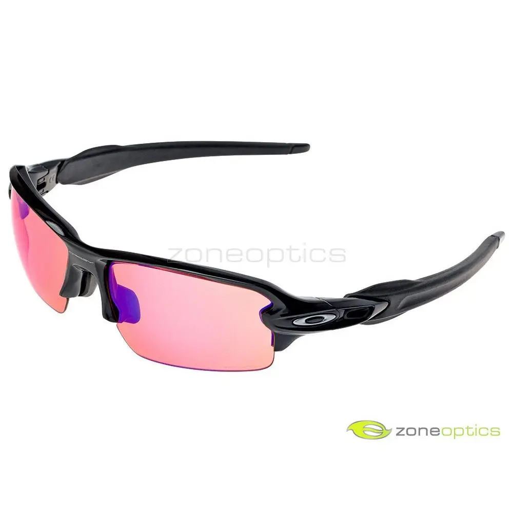 Oakley Flak 2.0 Sunglasses OO9271-12 Polished Black/prizm Trail Asian