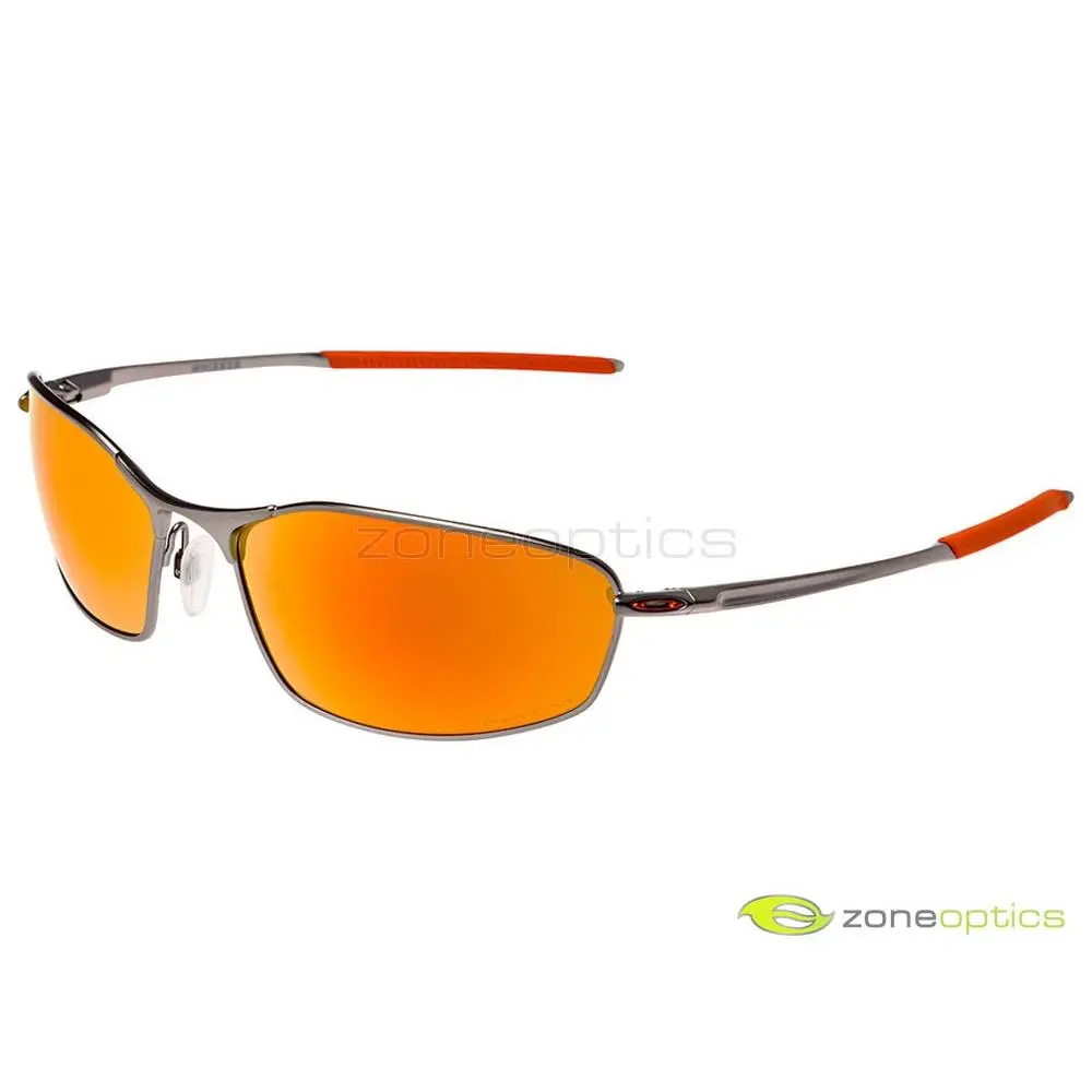 Oakley Whisker Sunglasses OO4141-0260 Matte Gunmetal/prizm Ruby