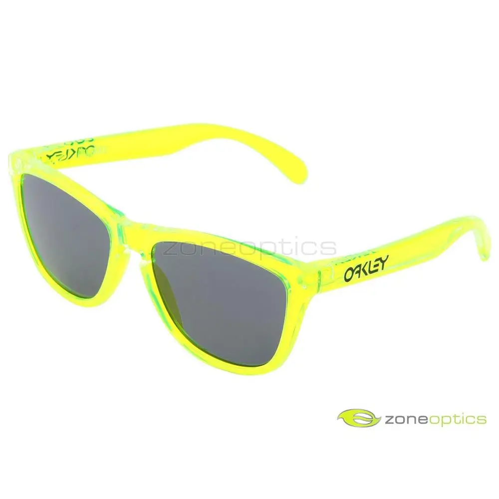 Frogskins Acid Rain Collection Sunglasses 24-249 Acid Green/grey by Oakley