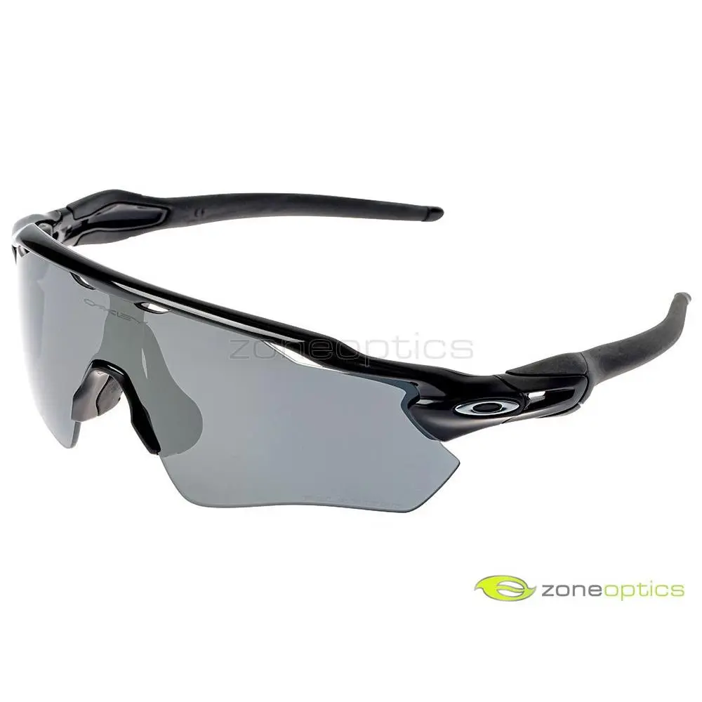 Radar EV Path Polarized Sunglasses OO9208-07 Polished Black/black Iridium by Oakley