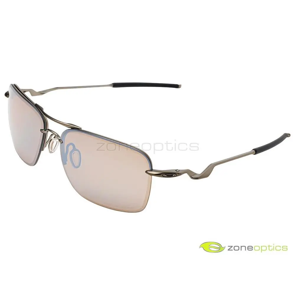 Oakley Tailback Polarized Sunglasses OO4109-03 Titanium/titanium Iridium