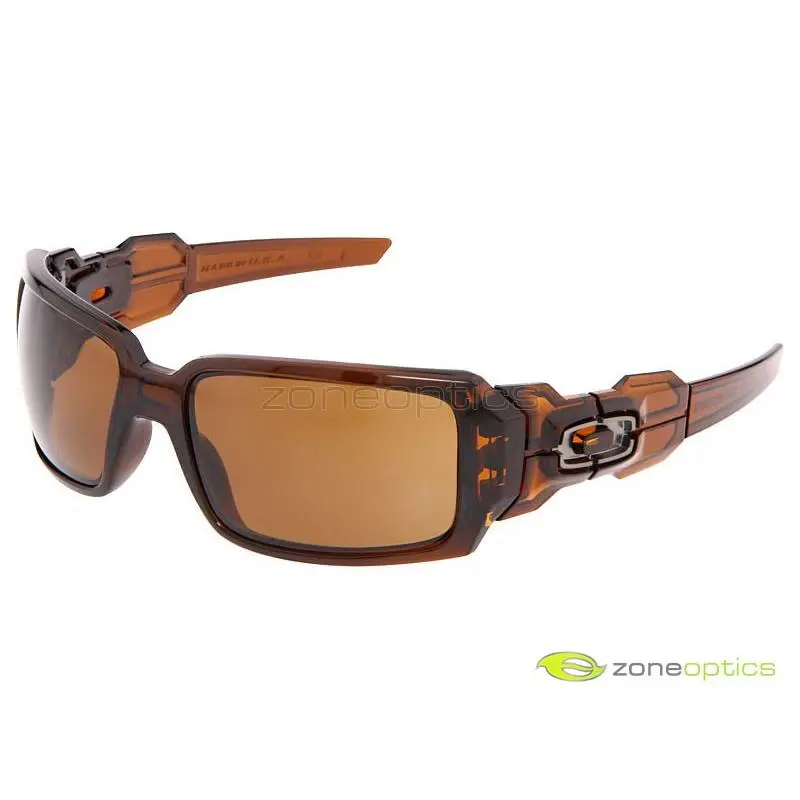 Oakley Oil Drum Sunglasses 30-717 Polished Rootbeer/dark Bronze