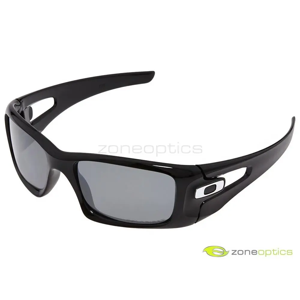 Oakley Crankcase Polarized Sunglasses OO9165-08 Polished Black/black Iridium