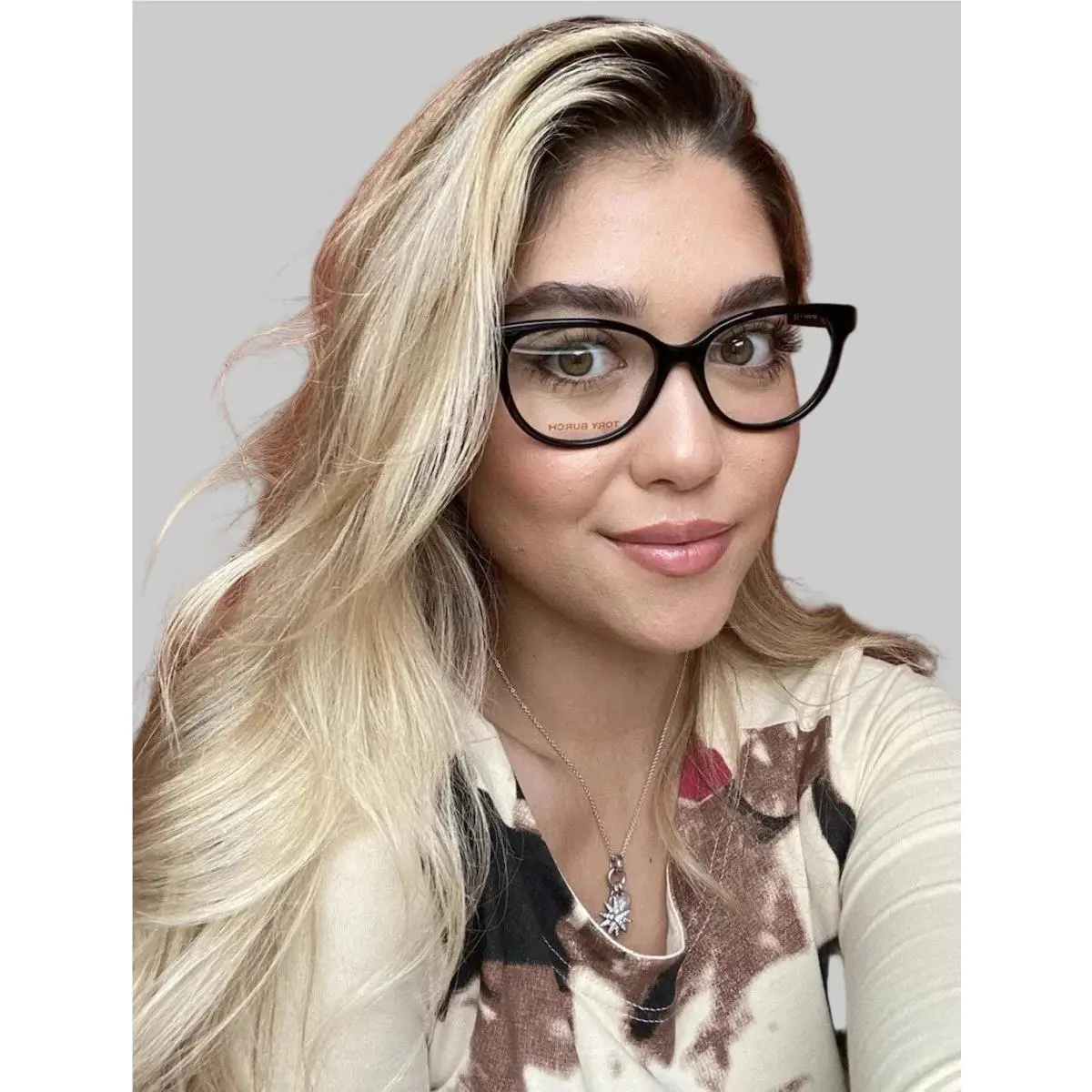 Tory Burch TY 7120 7713 Black 53mm Rx Cat Eye Women`s Eyeglasses Frame