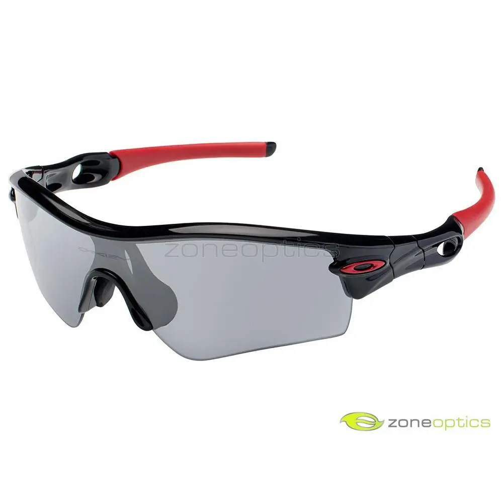 Radar Path Sunglasses 24-409J Polished Black/slate Iridium Asian by Oakley