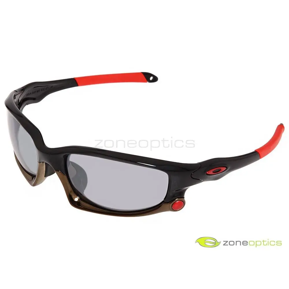 Oakley Split Jacket Sunglasses OO9138-08 Polished Black/black Chrome/slate Asian