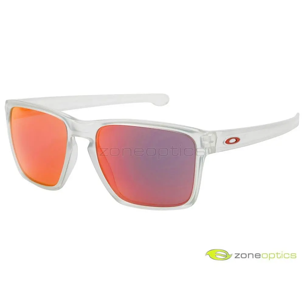 Oakley Sliver XL Sunglasses OO9341-09 Matte Clear/torch Iridium