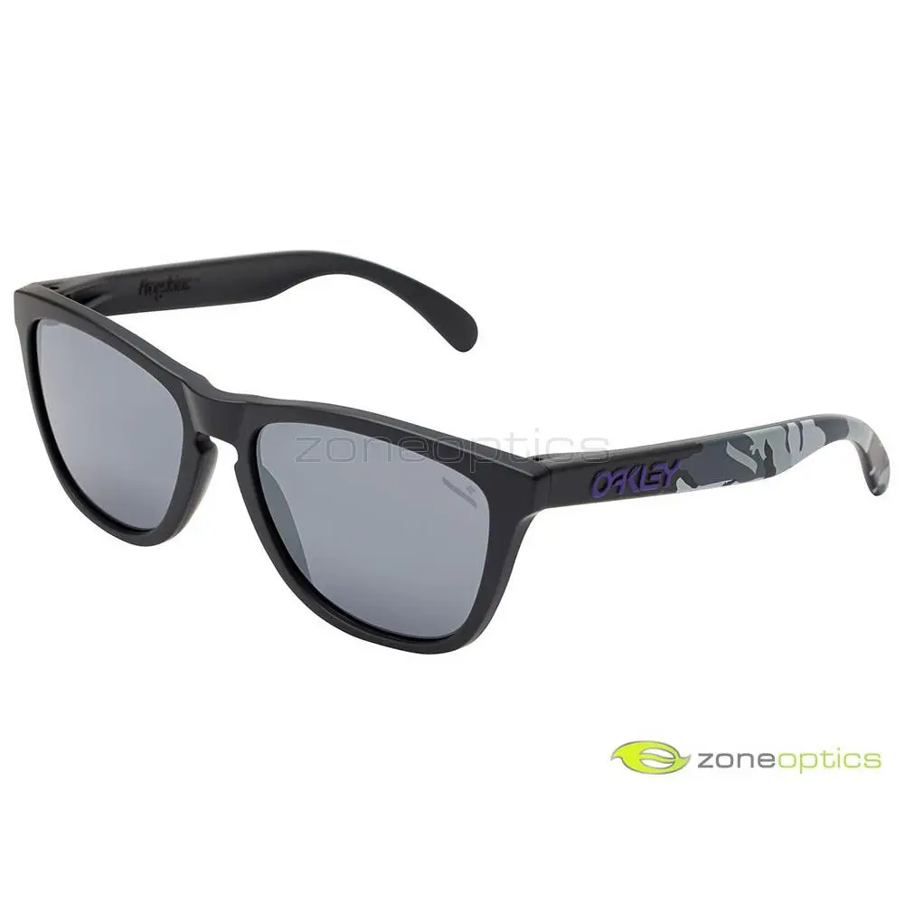 Oakley Frogskins Infinite Hero Sunglasses 24-420 Matte Carbon Camo/black Iridium