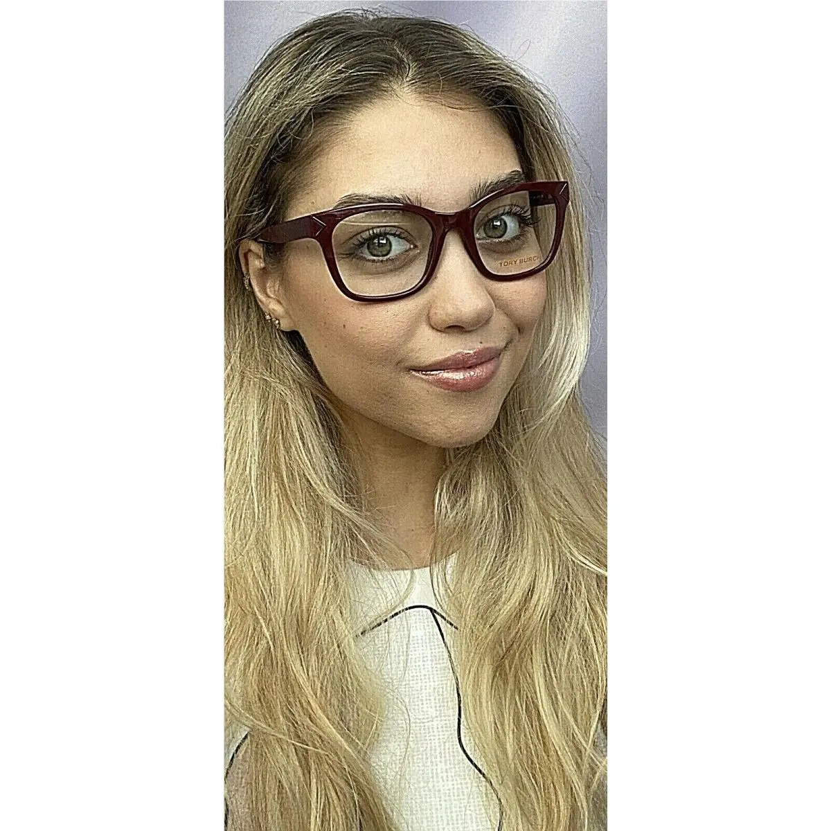 Tory Burch TY348116 Burgundy 51mm Rx-able Women`s Eyeglasses Frame E1