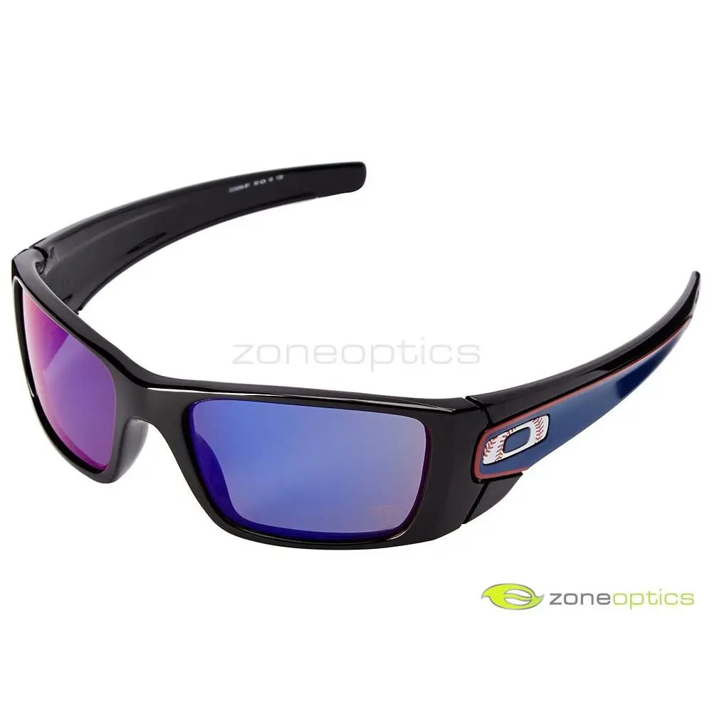 Fuel Cell Mlb Rangers Sunglasses OO9096-B1 Polished Black/+red Iridium by Oakley