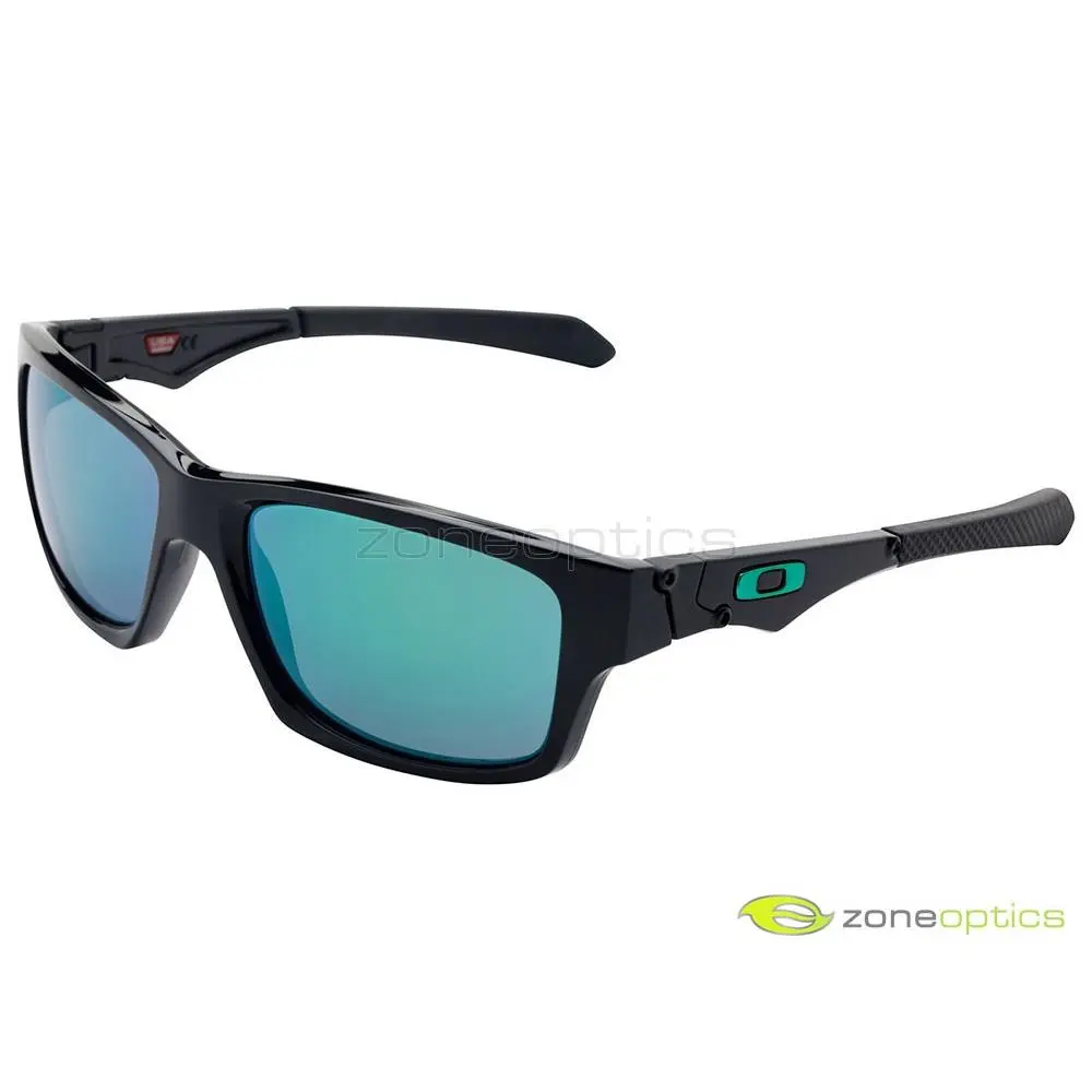 Oakley Jupiter Squared Sunglasses OO9135-05 Polished Black/jade Iridium