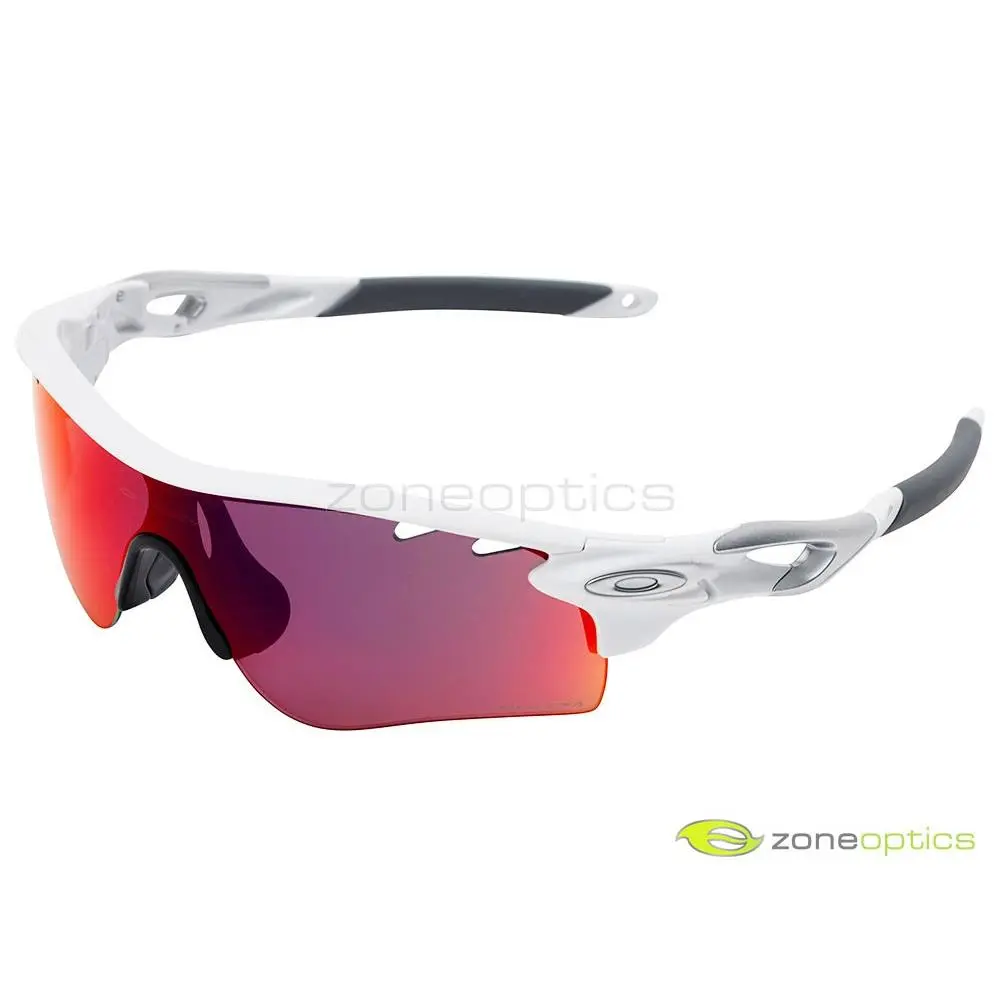 Radarlock Path Sunglasses OO9181-40 Polished White/prizm Road Persimmon by Oakley