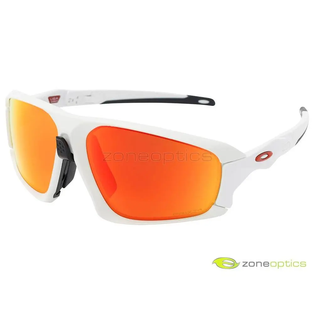 Oakley Field Jacket Sunglasses OO9402-0264 Matte White/prizm Ruby