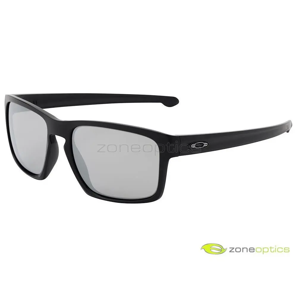 Oakley Sliver Machinist Collection Sunglasses OO9262-26 Black/chrome Iridium