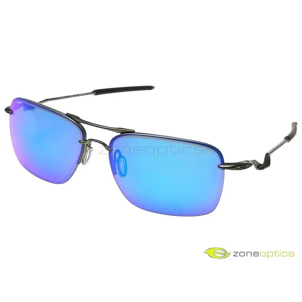 Oakley Tailback Polarized Sunglasses OO4109-02 Carbon/sapphire Iridium