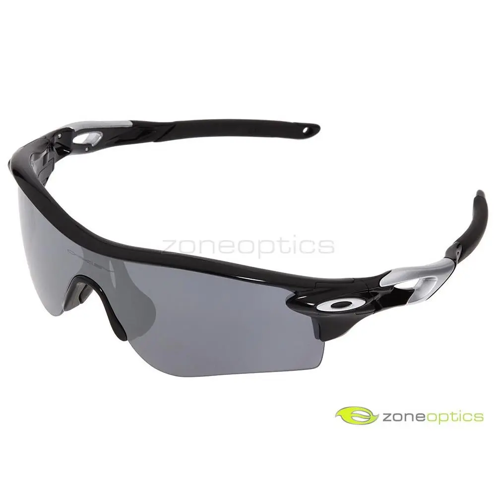 Oakley Radarlock Path Sunglasses OO9181-01 Black/black Iridium Persimmon