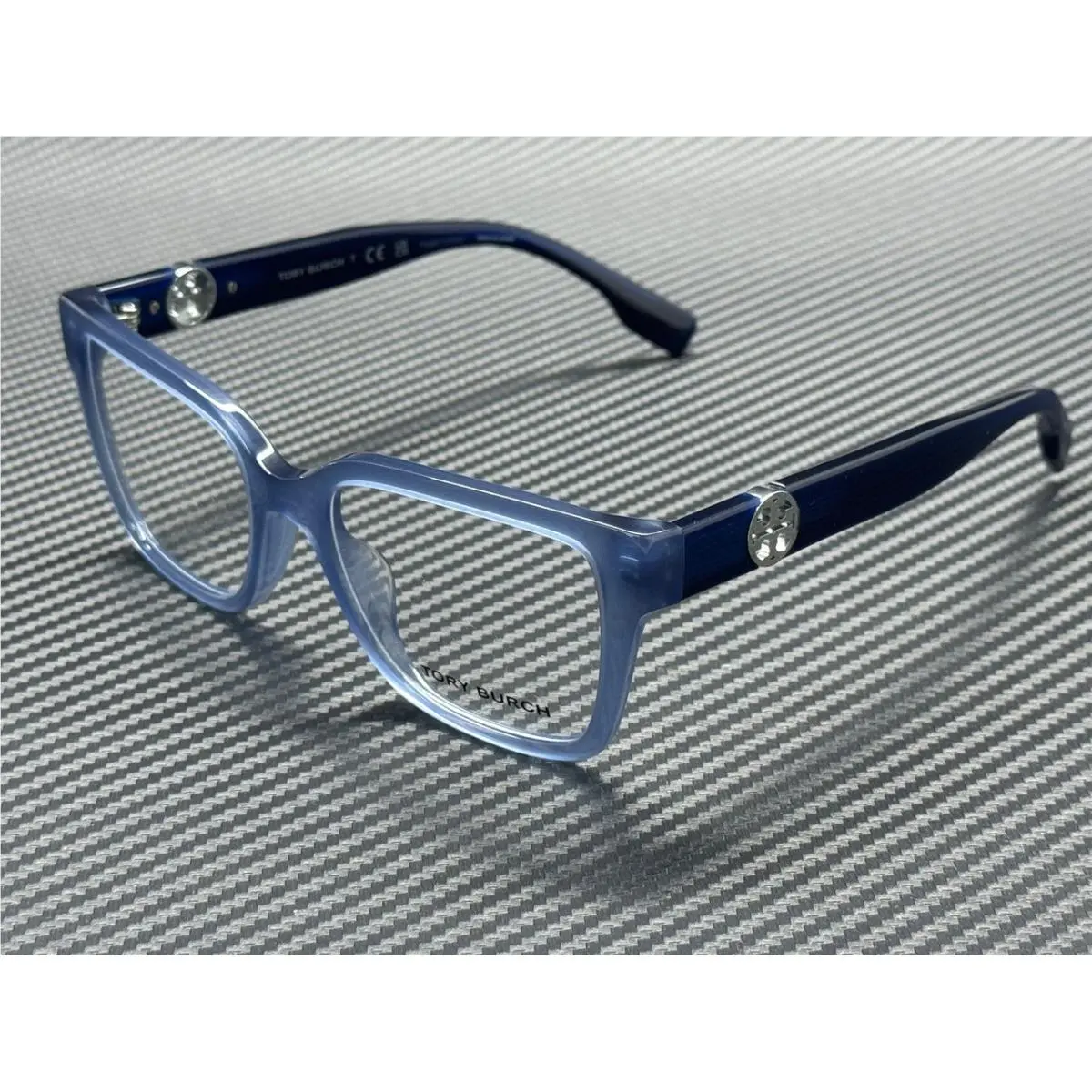 Tory Burch TY2168U 2076 Milky Jean Blue Women`s 53 mm Eyeglasses