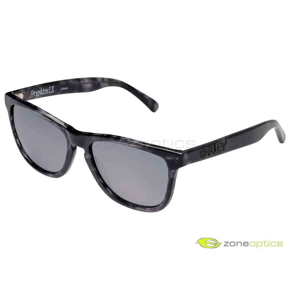 Oakley Frogskins LX Sunglasses OO2043-08 Dark Grey Tortoise/black Iridium