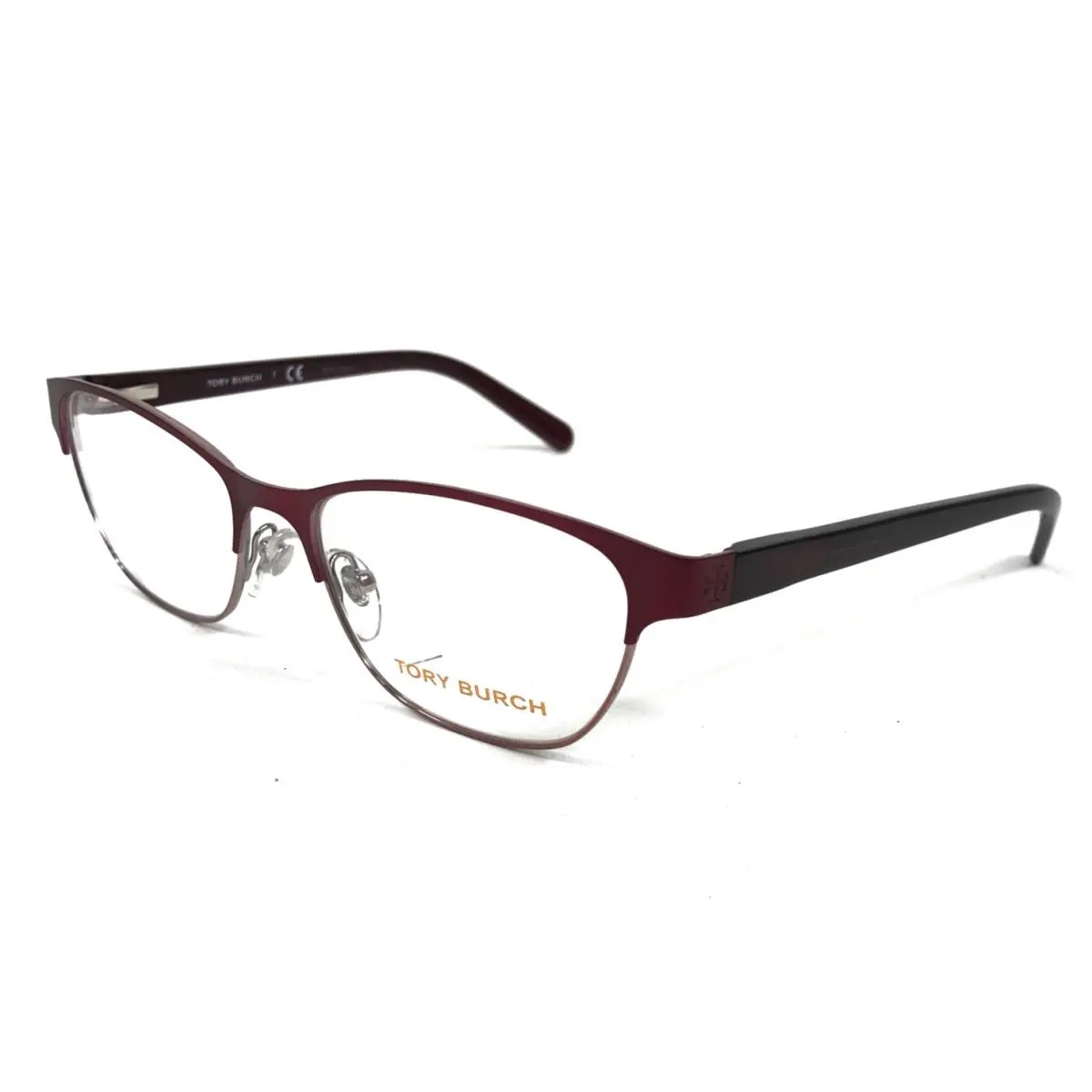 Tory Burch Eyeglasses Frames TY1015 346 Burgundy Rose Gold Pink 51-16-135