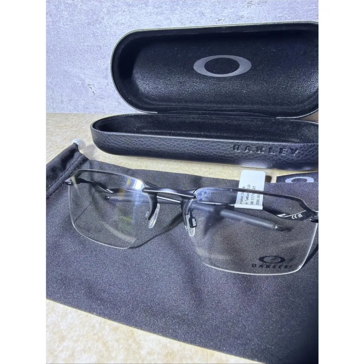 Oakley Tailback 2.0 OX5090 Titanium Eyeglasses Frame with Case 57/16/121