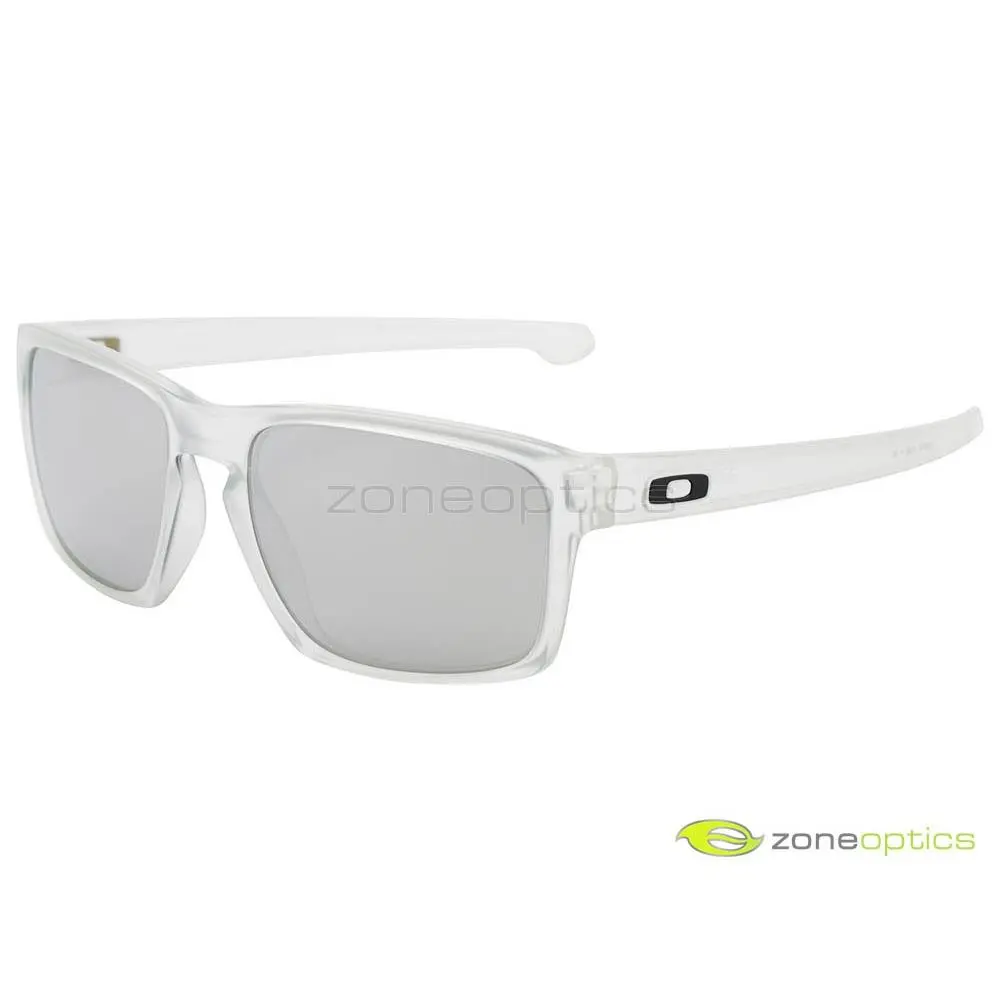 Oakley Sliver Urban Jungle Sunglasses OO9262-23 Matte Clear/chrome Iridium