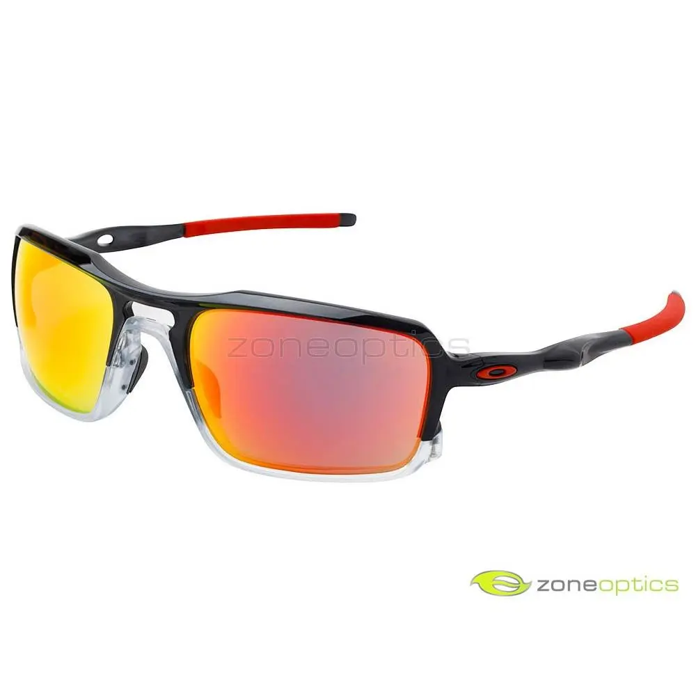 Oakley Triggerman Sunglasses OO9266-10 Black Ink/ruby Iridium
