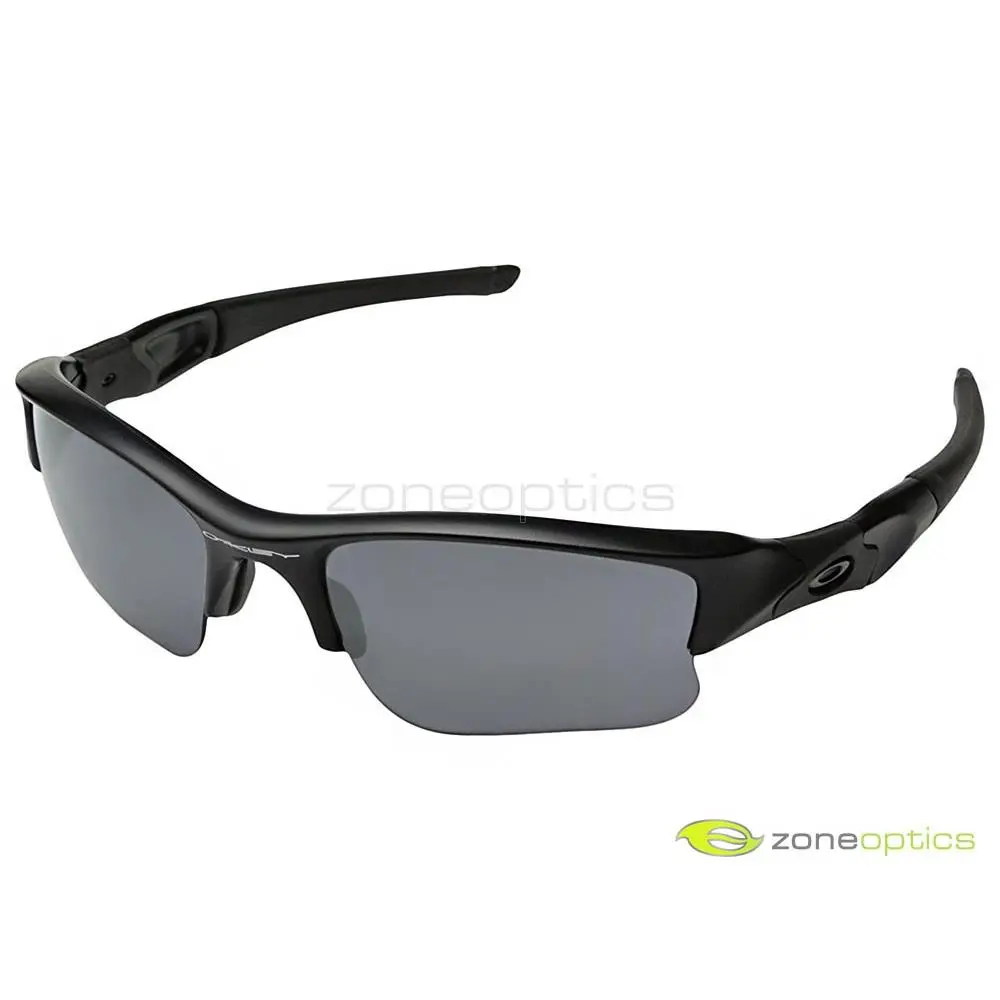Oakley Flak Jacket Xlj Sunglasses 24-434 Matte Black/black Iridium