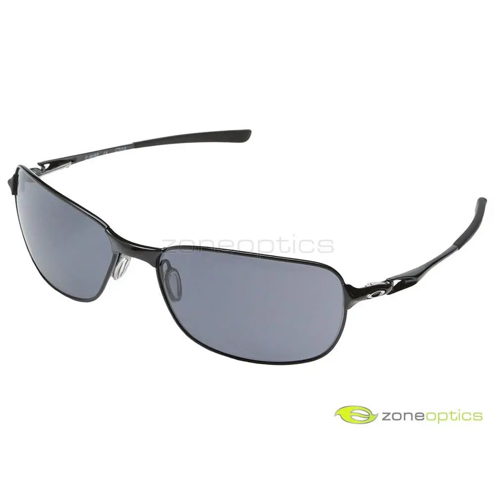 Oakley C Wire Sunglasses OO4046-10 Polished Black/grey